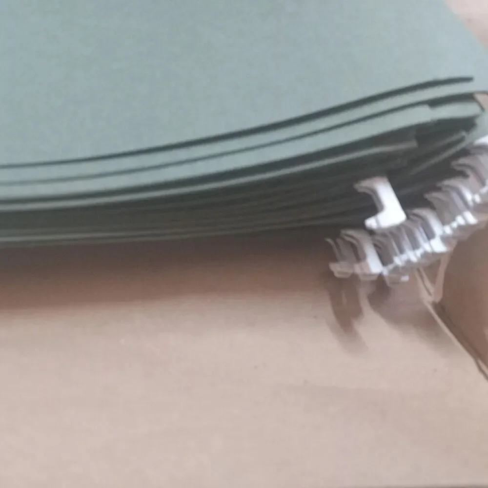 Hanging File Folder, With Tabs, Legal Size, Standard Green, 25 per Box (64155)